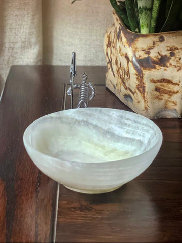 Handcrafted Onyx Bowl – A Stunning Fusion of Nature and Art