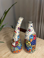 Alekha Porcelain Flower Vase set