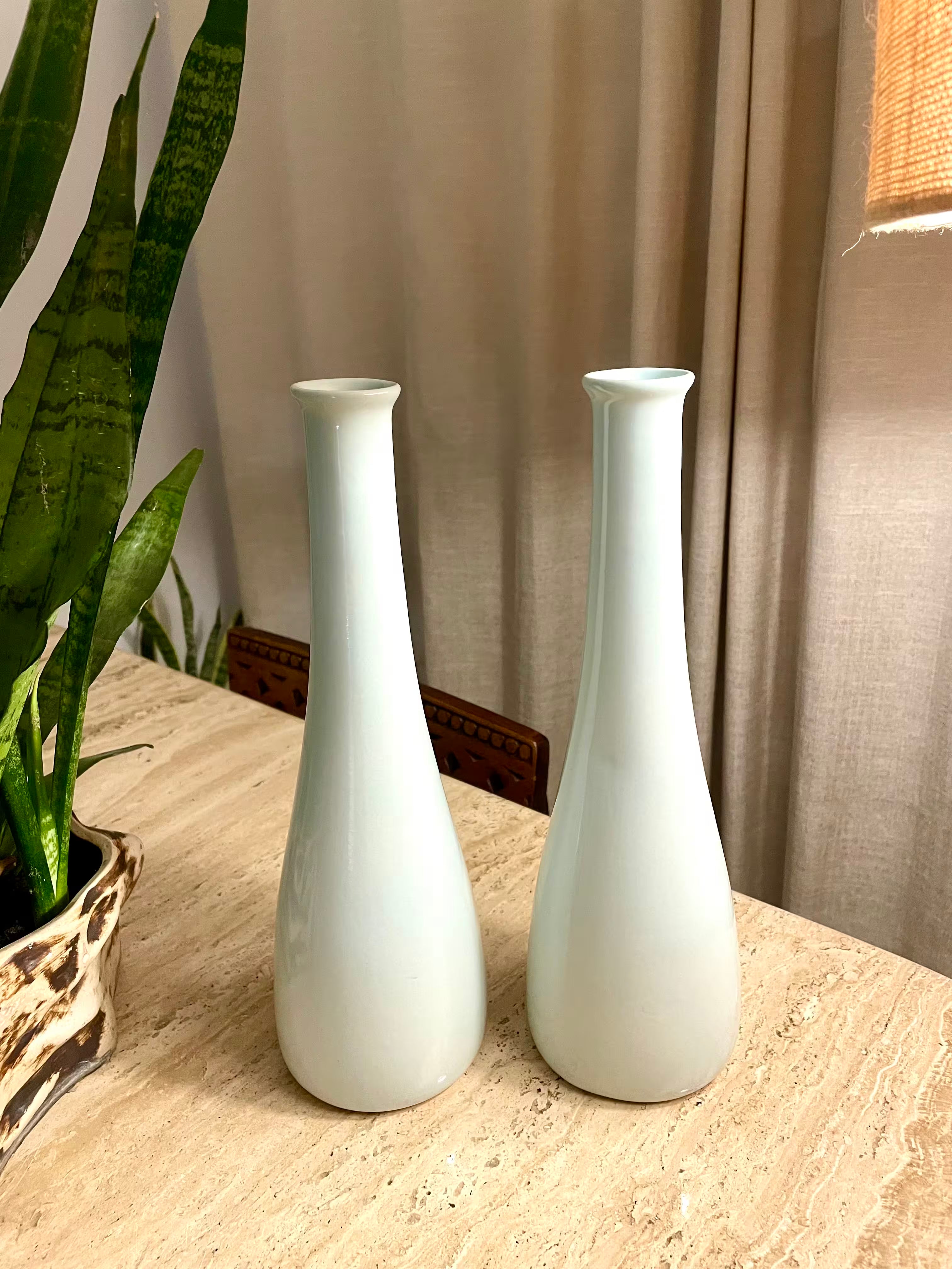 Nila Porcelain Flower Vase set