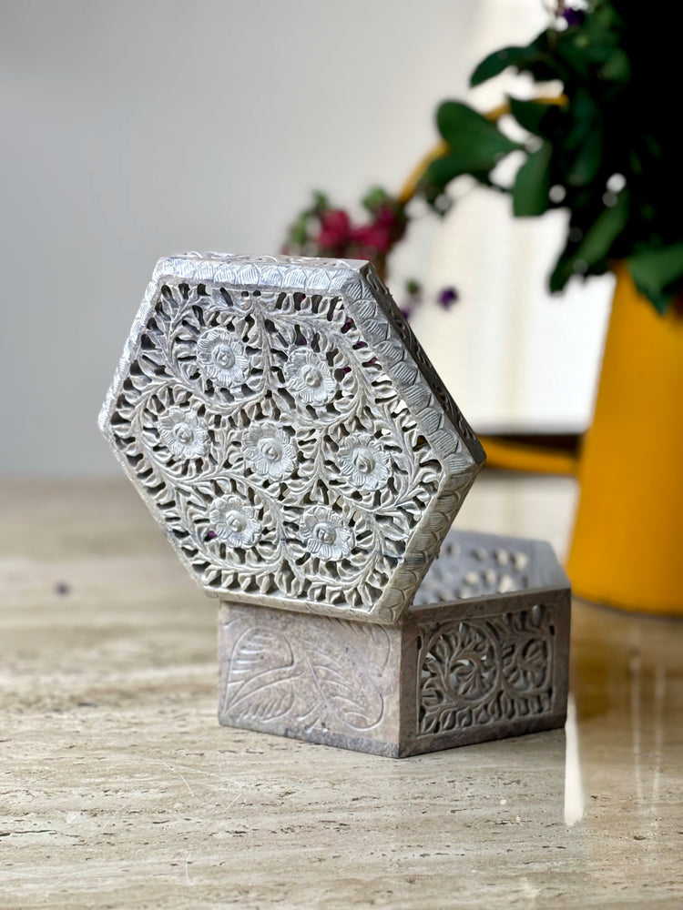 Soapstone Big Jewellery Box