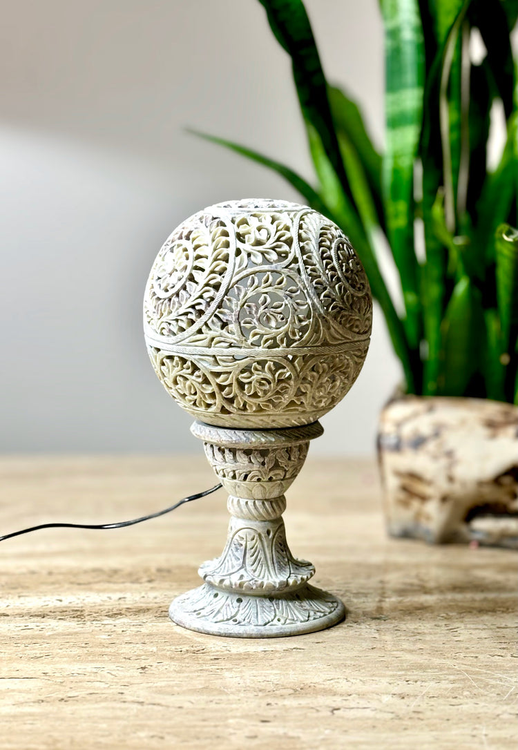 Soapstone Lamp Small