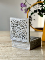 Soapstone Square Jewellery Box