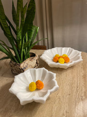 Sodashi White Marble Urli Small set