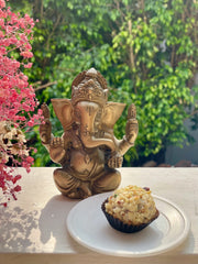 White Marble Prasadam Plate